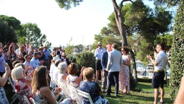 The Kiss At Nick And Toms Real Gay Wedding Croatia Via The Gay Wedding Guide 1 5 380X215
