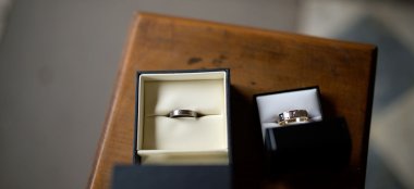 The Rings For Chris And Ben At Their Gay Wedding Gatsby Themed Gay Wedding Guide 3 5 380X174