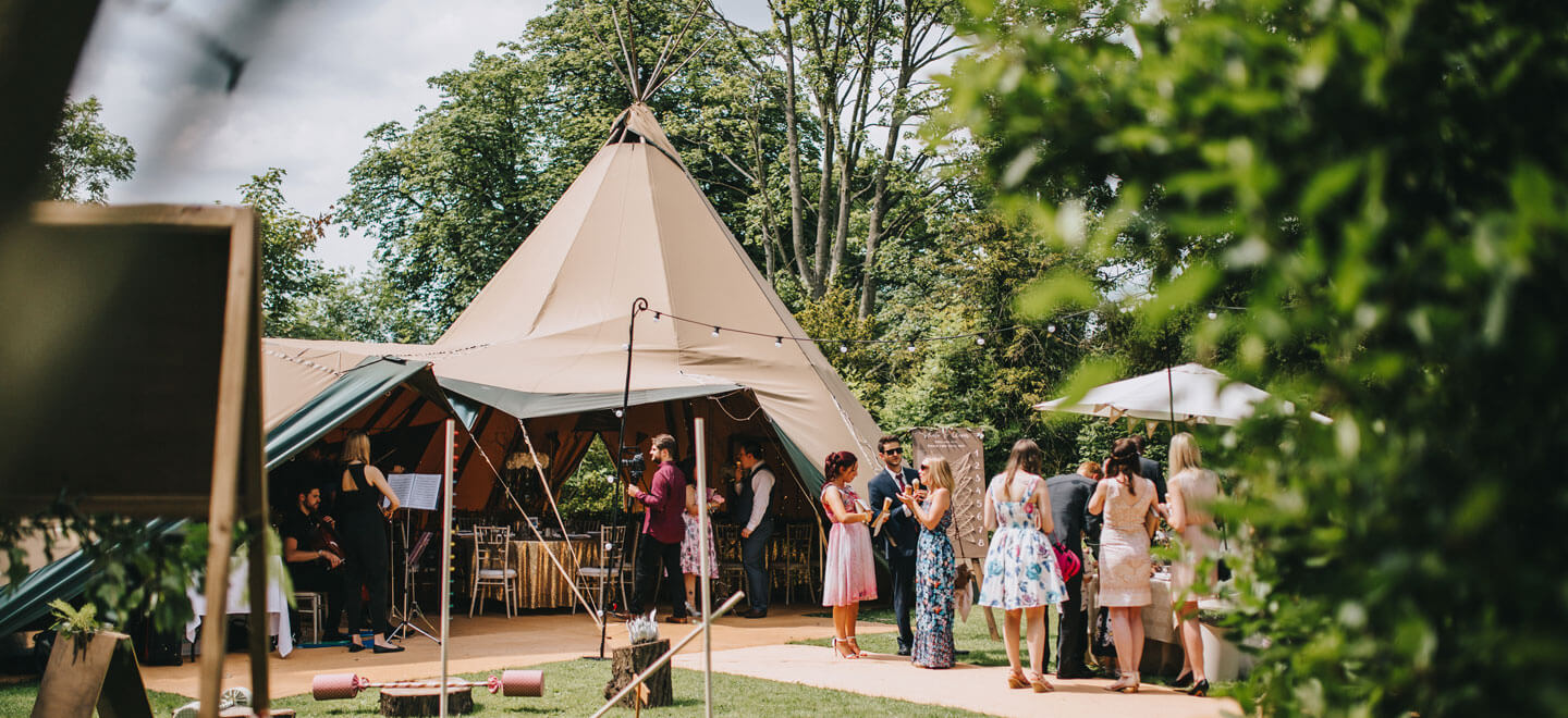 Tipi wedding at Healing Manor Country House Wedding venue Grimsby gay wedding guide 9