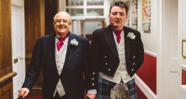Vince And Georges Gay Wedding Berkshire Photographed By Gay Wedding Photographer Benjamin Stuart Photography 3 5 380X204