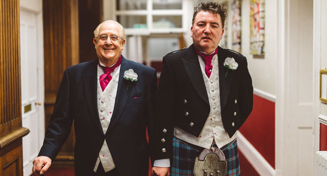 Vince and Georges gay wedding Berkshire photographed by gay wedding photographer Benjamin Stuart Photography 3 5