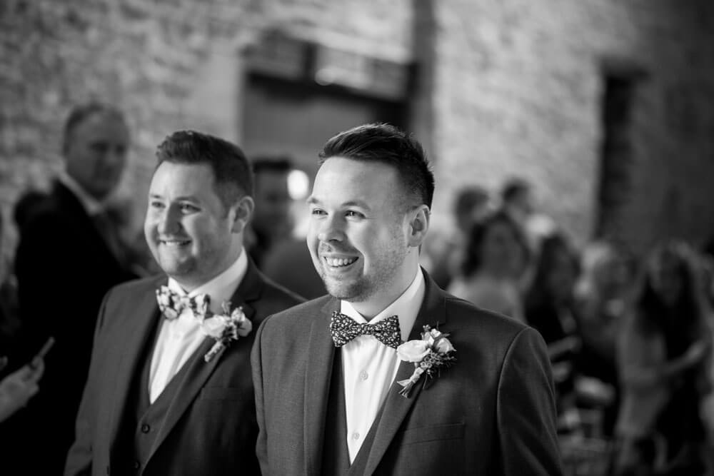 Walking down the aisle David and Stephen real gay wedding image by Ryan Welch Photography via the Gay Wedding Guide 1 5
