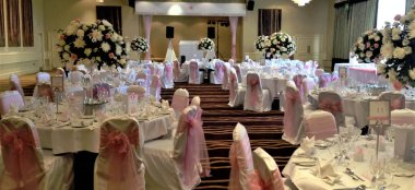 Wedding Breakfast 3 At Doubletree Sheffield Wedding Venue Yorkshire Gay Wedding Guide 9 380X174