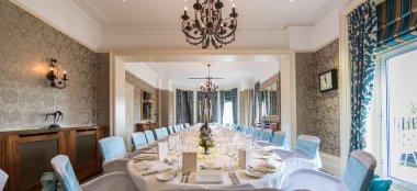 Wedding Breakfast At The Petersham Hotel A Gay Wedding Venue Surrey Featured On The Gay Wedding Guide 9 380X174