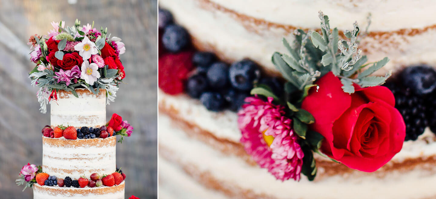 Wedding Cake At Kilminorth Cottages Wedding Venue Cornwall Gay Wedding Guide 9