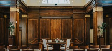 Wedding Ceremony Close Up At Stoke Newington Town Hall Art Deco Wedding Venue London Via Gay Wedding Guide 9 380X174