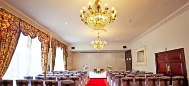 Wedding Ceremony Layout At Country House Wedding Venue Manchester Gay Wedding Guide 9 380X174