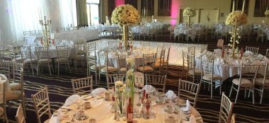 Wedding Breakfast 2 At Doubletree Sheffield Wedding Venue Yorkshire Gay Wedding Guide 9 380X174