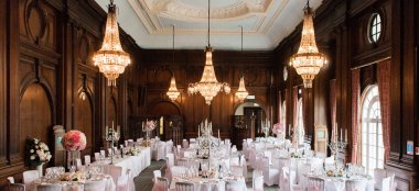 Wedding Breakfast Layout At Pinewood Studios Wedding A Unique Wedding Venue In Berkshire 9 380X174