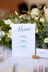 Wedding Menu At Real Gay Wedding Image Copyright Mirror Imaaging Photography Via The Gay Wedding Guide 3 5 153X230
