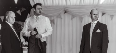 Wedding Party Members In Ceremony By Gay And Lesbian Wedding Photograhper Andrew Duncan Photography Via Gay Wedding Guide 6 380X174