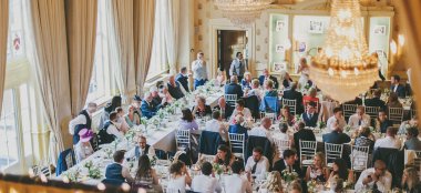 Wedding Reception At Saddlers Hall City Wedding Venue London Gay Wedding Guide 9 380X174
