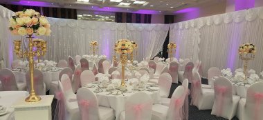 Wedding Reception Layout At Daresbury Park Country House Wedding Venue Warrington Gay Wedding Guide 9 380X174