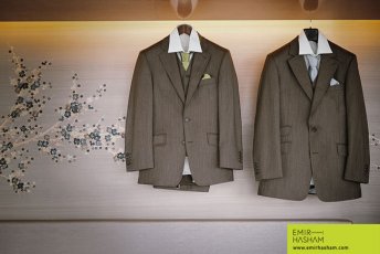 Wedding Suits For Darren And Georgios Same Sex Marriage London Boat Wedding. Photographs Copyright Emir Hasham 3 5 344X230