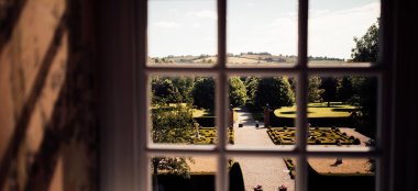 Window View At Kingston Estate Country House Wedding Venue Devon Gay Wedding Guide 9 380X174