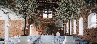Winter Wedding Layout At Hilton Chester Country House Wedding Venue Cheshire Gay Wedding Guide 9 380X174