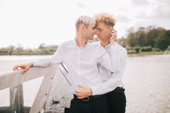 Anton And Denis 242 In Maribo City Denmark Photo By Natallia Dunai Via Gay Wedding Guide 1 5 345X230