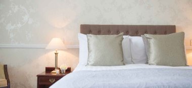Bed At Llechwen Hall Hotel And Garden A Country House Wedding Venue Glamorgan Gay Wedding Guide 9 380X174
