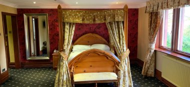 Bedroom At Whitehal Hotel Country House Wedding Venue Lancashire Gay Wedding Guide 9 380X174