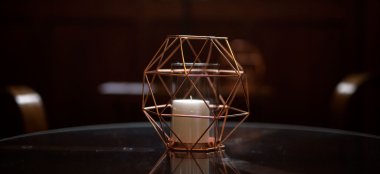 Candle At Chris And Ben Gay Wedding Gatsby Themed Gay Wedding Guide 3 5 380X174
