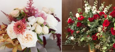 Centrepieces Wedding Flowers By London Florist Shilpa Reddy Gay Wedding Guide 6 380X174