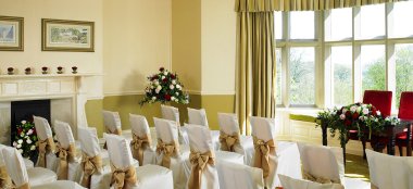 Ceremony Layout 2 At Hollins Hall Country House Wedding Venue Bradford Gay Wedding Guide 9 380X174