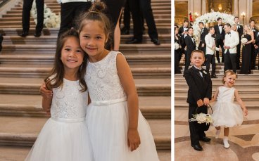 Children Posing At Derrick And Michael Gay Wedding Ceremony 3 5 368X229