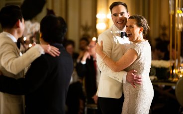 Derrick And Michael Dancing With Their Parents At Their Gay Wedding Party 3 5 368X229