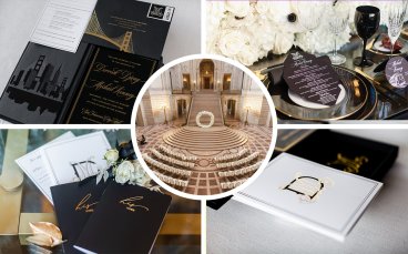 Derrick And Michael Stationery From Their Gay Wedding 3 5 368X229