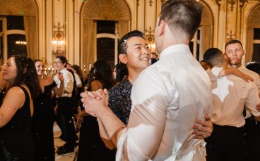 Derrick Looking Up To Michael At Their Gay Wedding Party 5 368X229