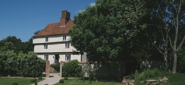 External View Of Farmhouse At Houchins Barn Wedding Venue Essex Gay Wedding Guide 9 380X174