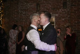 First Dance At Gay Wedding Of Rory And Colin Image By Hoult Photography Via Gay Wedding Guide 1 5 344X230