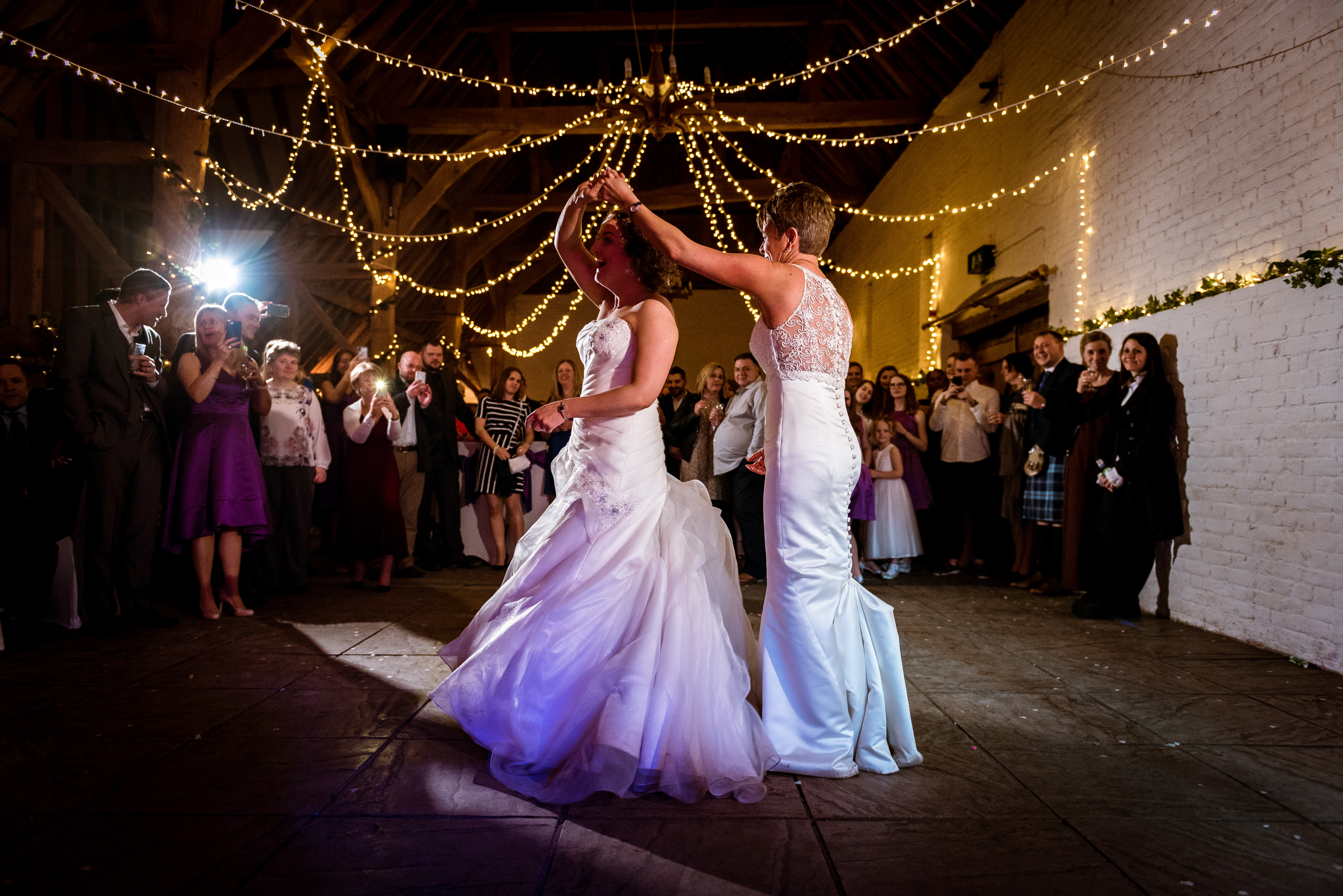 first dance party lights March 2018
