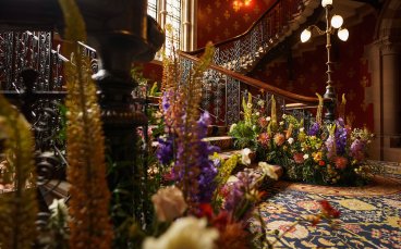 Flowers St Pancras Main Staircase Flower Decoration Design By Nature 6 368X229