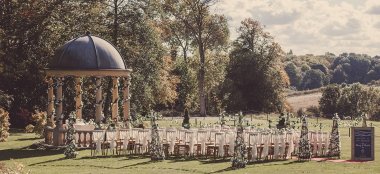 Garden Pavilion At Ringwood Hall Country House Wedding Venue Gay Wedding Guide 9 380X174