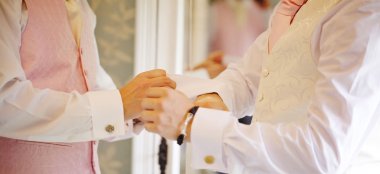 Gay Wedding At Southdowns Manor Luxury Gay Wedding Venue In Petersfield Gu31 9 380X174
