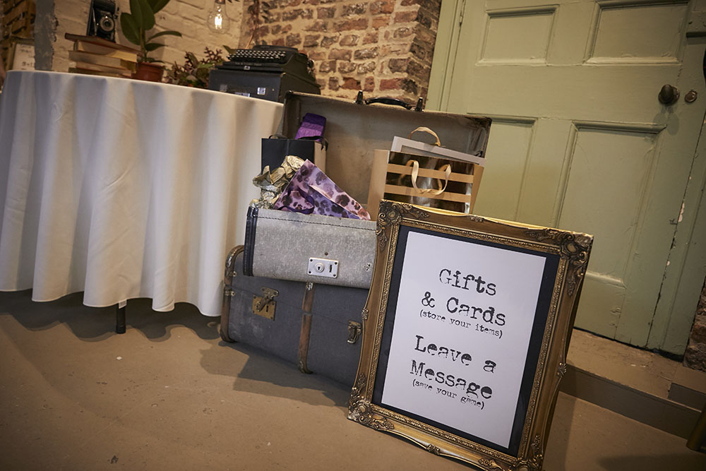 gifts sign at gay wedding of Rory and Colin image by Hoult Photography via Gay Wedding Guide 1 5