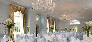 Grand Hall Of Gay Friendly Leicestershire Wedding Venue Stapleford Park Via The Gay Wedding Guide 9 380X174