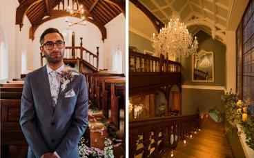 Groom Overlooking The Hallway And Stais 9 368X229