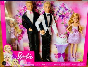 Gunclegay Barbie Wedding Set 2 5 301X230