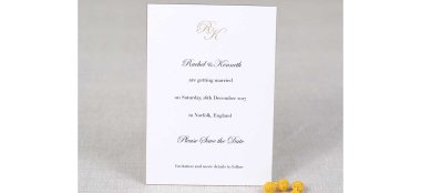 Holkham Save The Date Gay Wedding Stationery Pemberley Fox Stationers Via The Gay Wedding Guide 6 380X174