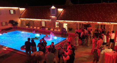 Inflatable Unicorns On Fingers At Nick And Toms Real Gay Wedding Croatia Via The Gay Wedding Guide 1 5 380X204