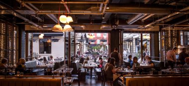 Internal View Of Heddon Street Kitchen Gordon Ramsay Wedding Gay Wedding Guide 9 380X174