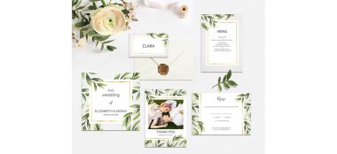 Lesbian Wedding Invitations By Optimalprint Cheap Wedding Stationery Gay Wedding Guide 6 380X174