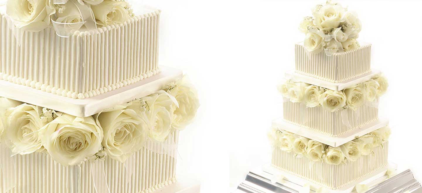little venice cake company white rose wedding cake on the gay wedding guide large 6