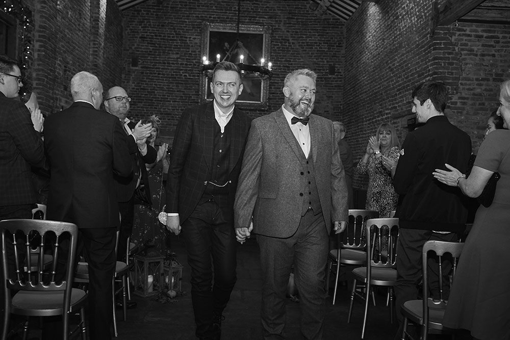 married at gay wedding of Rory and Colin image by Hoult Photography via Gay Wedding Guide 1 5
