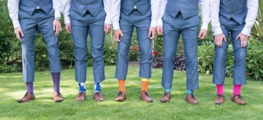 Mens Socks At Warwick House Luxury Gay Weddiung Venue In Warwickshire 9 380X174