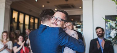 Michael And Gordon Gay Wedding At Drakes Brighton Boutique Hotel And Wedding Venue In Brighton Via Gay Wedding Guide 2 9 380X174