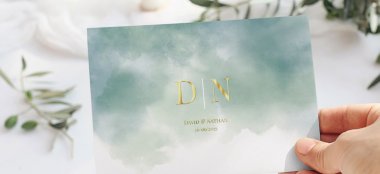 Monogram Gay Wedding Stationery By Optimalprint Cheap Wedding Stationery Gay Wedding Guide 6 380X174