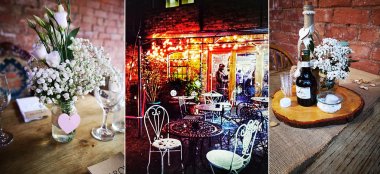 Montage At Unique Birmingham Wedding Venue Kitchen Garden Cafe Via Gay Wedding Guide 9 380X174